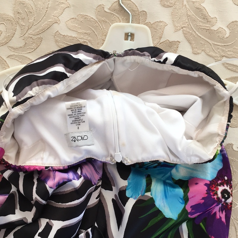 Cache Zebra And Floral Gown - image 7